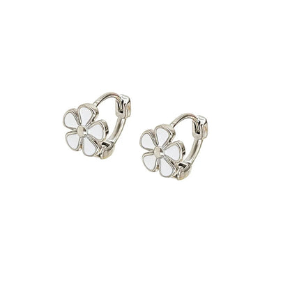 Sweet Flower Alloy Plating Women's Earrings