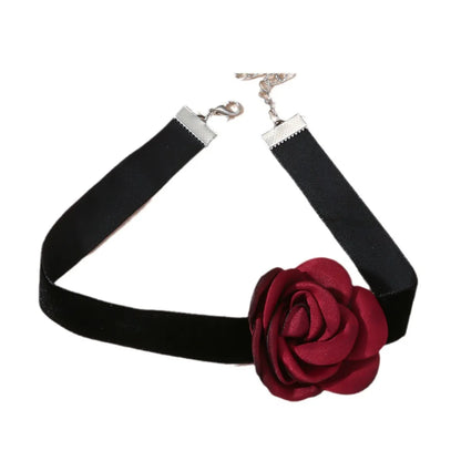 Sweet Flower Cloth Wholesale Choker