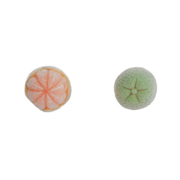 Sweet Fruit Flocking Women's Ear Studs 1 Pair