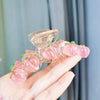 Sweet Fruit Heart Shape Flower Resin Hair Claws