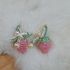 Sweet Fruit Plastic Women'S Hairpin Earrings