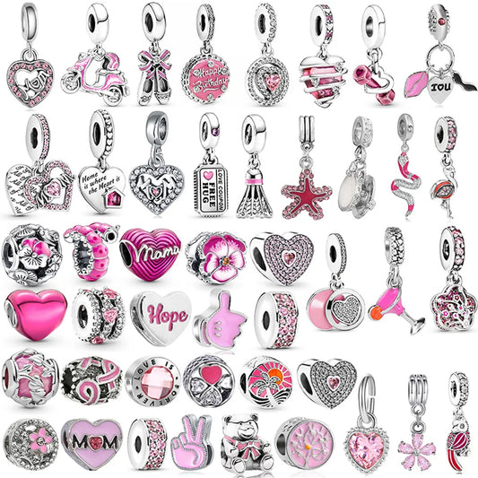 Sweet Geometric Heart Shape Metal Plating Inlay Rhinestones Jewelry Accessories