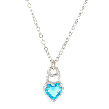 Sweet Heart Shape Alloy Plating Inlay Zircon Women's Jewelry Set