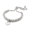 Sweet Heart Shape Stainless Steel 18K Gold Plated Bracelets In Bulk