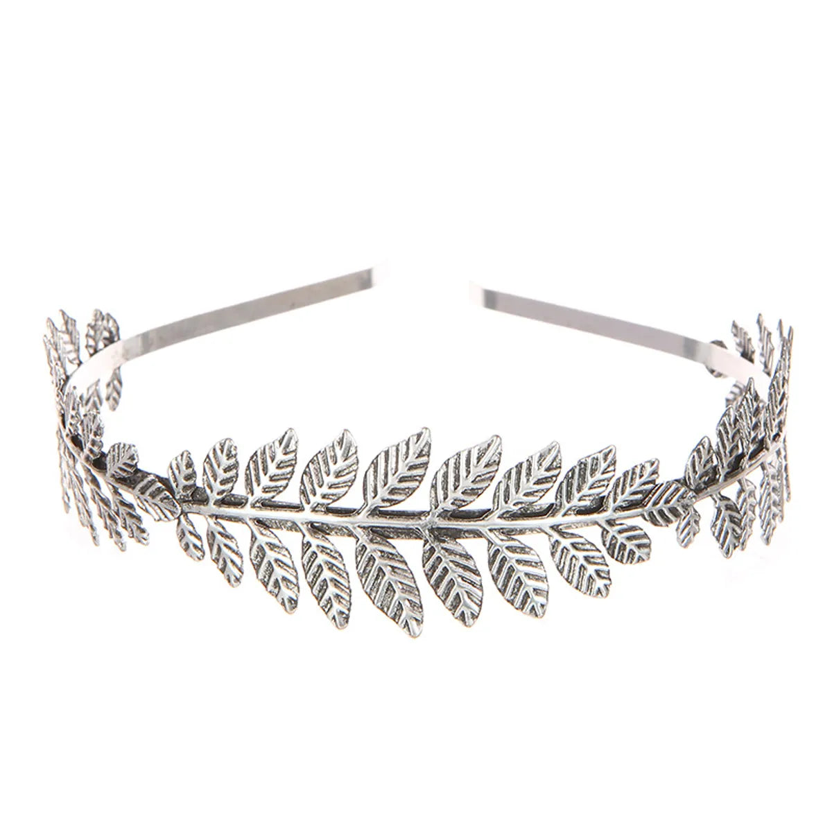 Sweet Leaf Metal Plating Hair Band