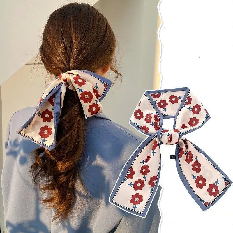 Sweet Letter Cat Flower Cloth Stripe Hair Band