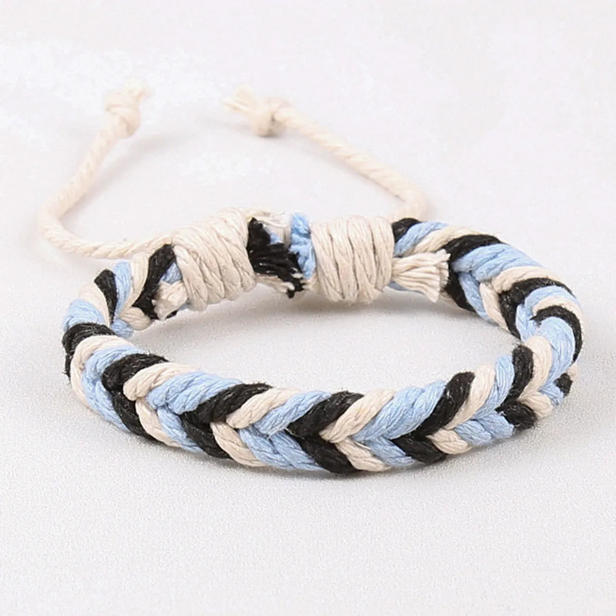 Sweet Multicolor Hemp Rope Handmade Unisex Bracelets