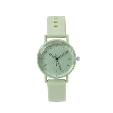 Sweet Round Buckle Quartz Women'S Watches