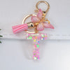 Sweet Simple Style Letter Resin Patchwork Women'S Keychain