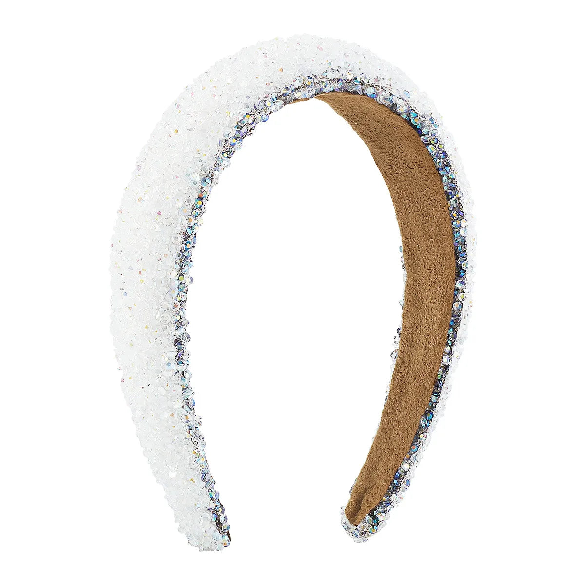 Sweet Solid Color Rhinestone Hair Band