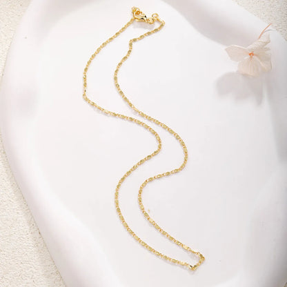 Sweet Water Droplets Heart Shape Gold Plated Artificial Crystal Copper Wholesale Necklace