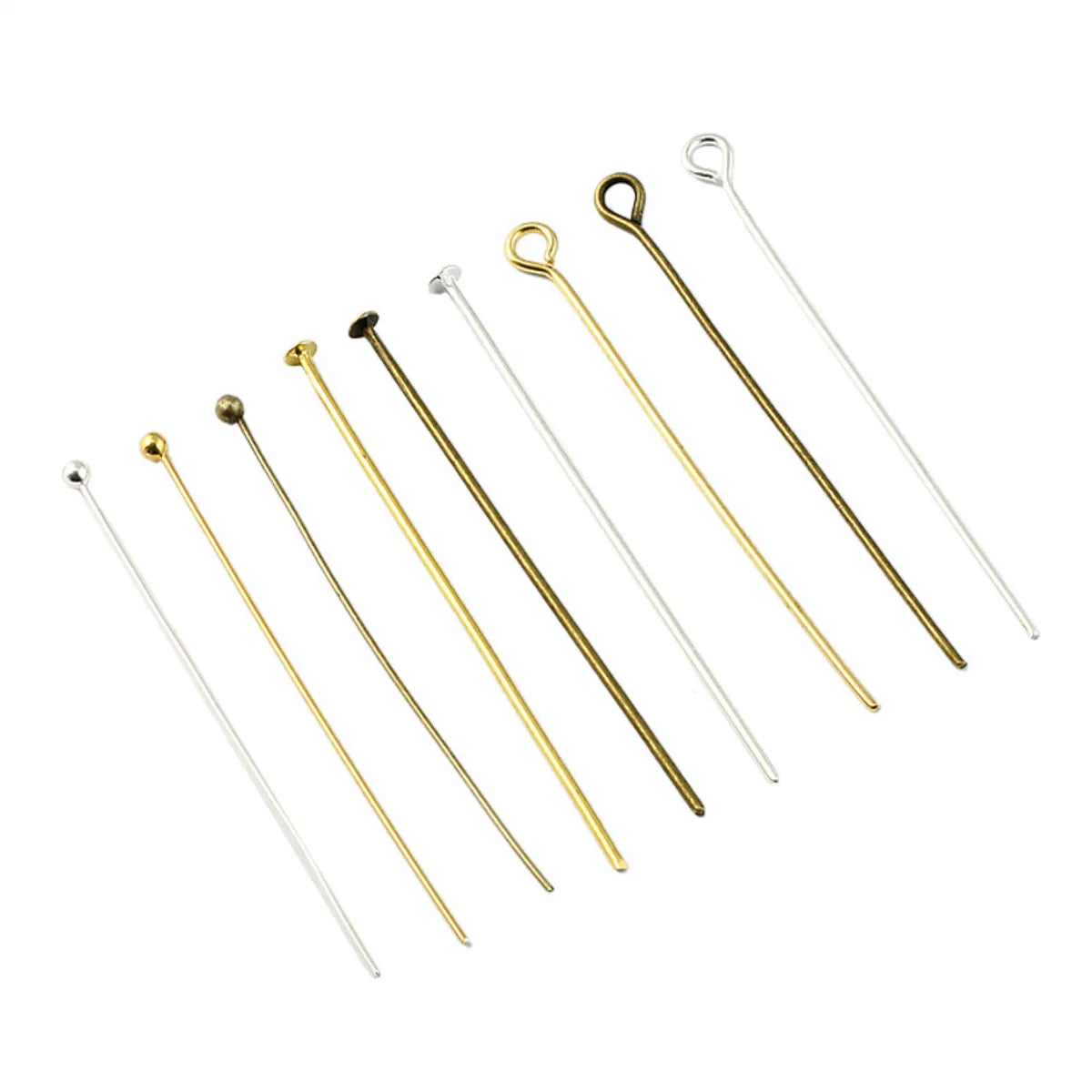 T-Pin Flat-Bottomed Needle 9-Pin Pin Pin Ball Round Needle Diy Handmade Material Beaded Accessories