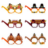 Thanksgiving Cute Cartoon Paper Party Festival Glasses