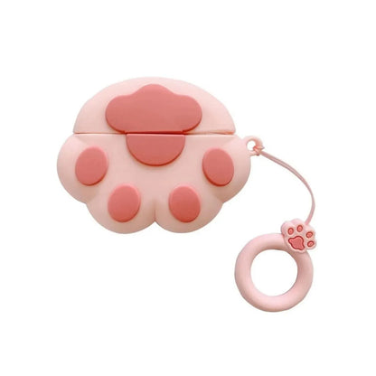 Three-Dimensional Cartoon Cat Claw For  Airpods Pro3 Generation Airpods1/2 Generation Footprints Headset Protective Cover