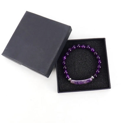 Simple Style Round Crystal Beaded Women's Bracelets