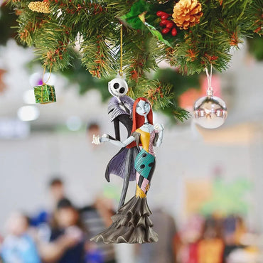 Tim  Christmas Night Horror Acrylic Pendant Dr. Jack Wuqi Mayor Doll Decorative Ornaments