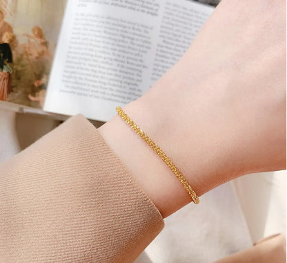 Titanium Steel Gold-plated Bracelet