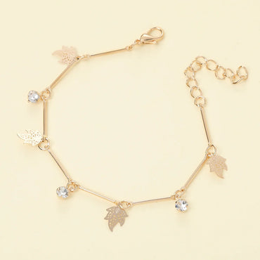 Simple Style Classic Style Solid Color Zircon Iron Copper Wholesale Bracelets