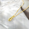 Wholesale Simple Style Streetwear Letter Copper K Gold Plated Pendant Necklace