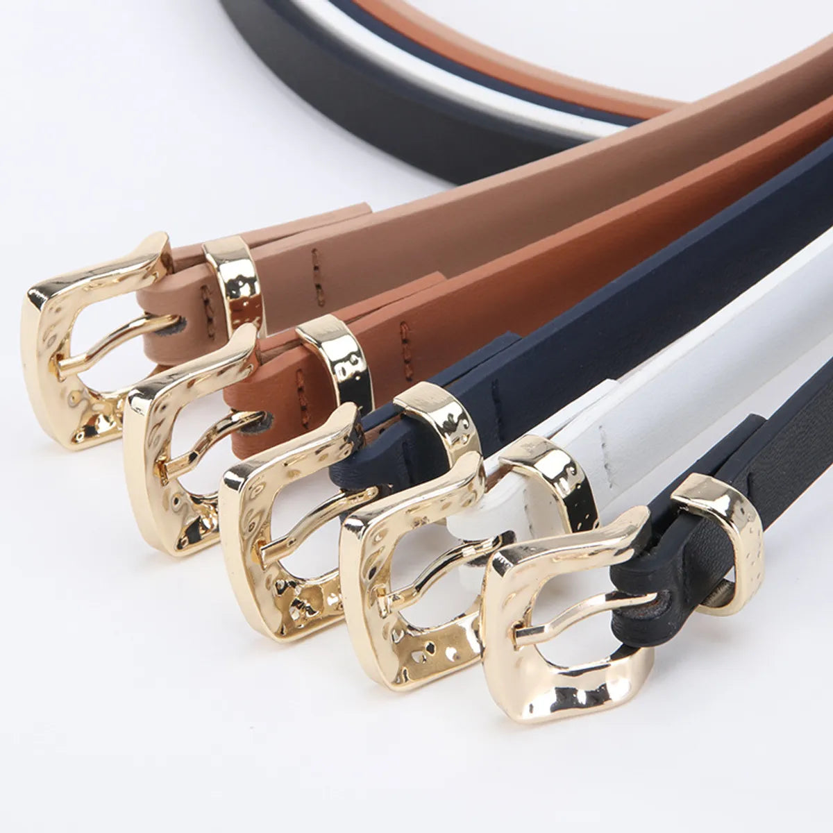 Trendy Belts Personality Fashion Dresses Jeans Belts Creative Thin Belts Wholesale