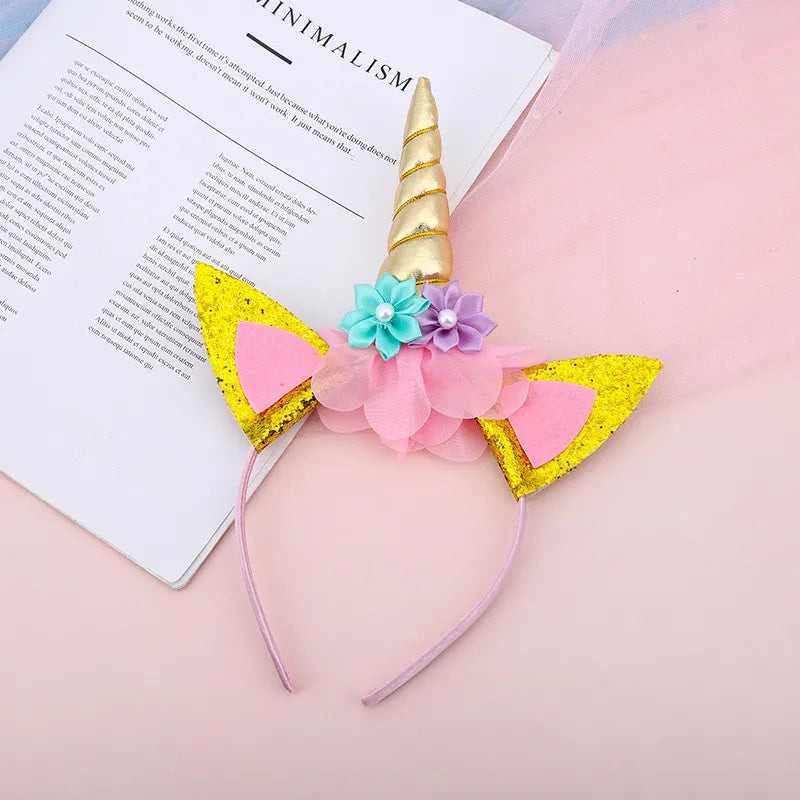 Hairband Europe And The United States New Halloween Children'S Birthday Party Headband Spot Wholesale Princess Hair Accessories Head Buckle