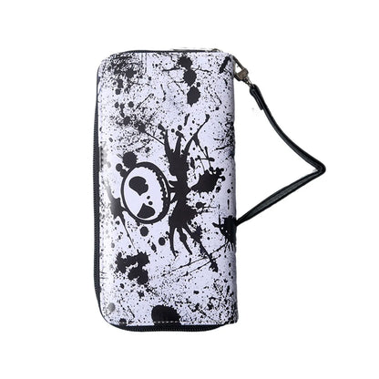 Unisex Cartoon Pvc Zipper Wallets