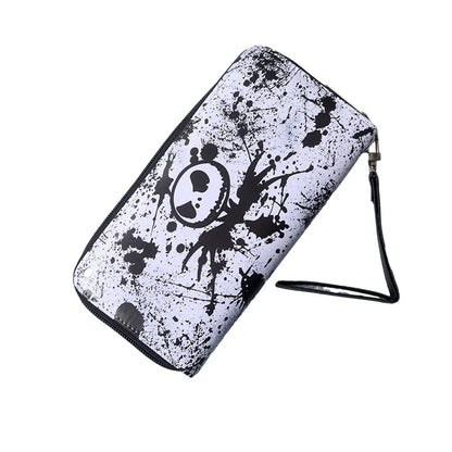 Unisex Cartoon Pvc Zipper Wallets