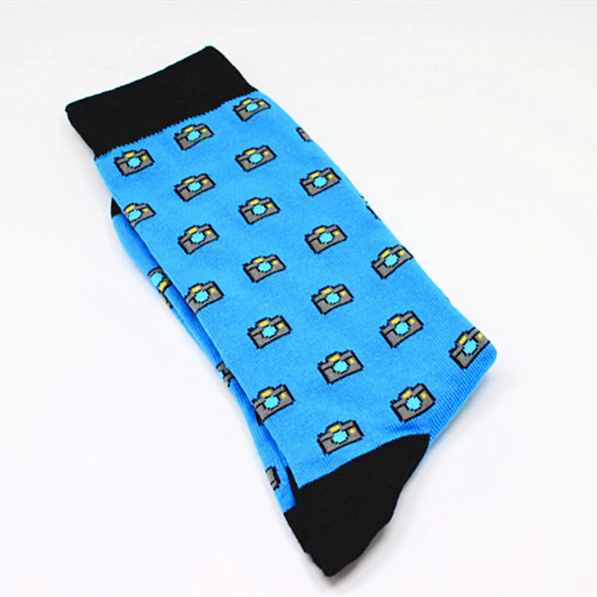 Unisex Cartoon Style Animal Fruit Nylon Cotton Crew Socks A Pair