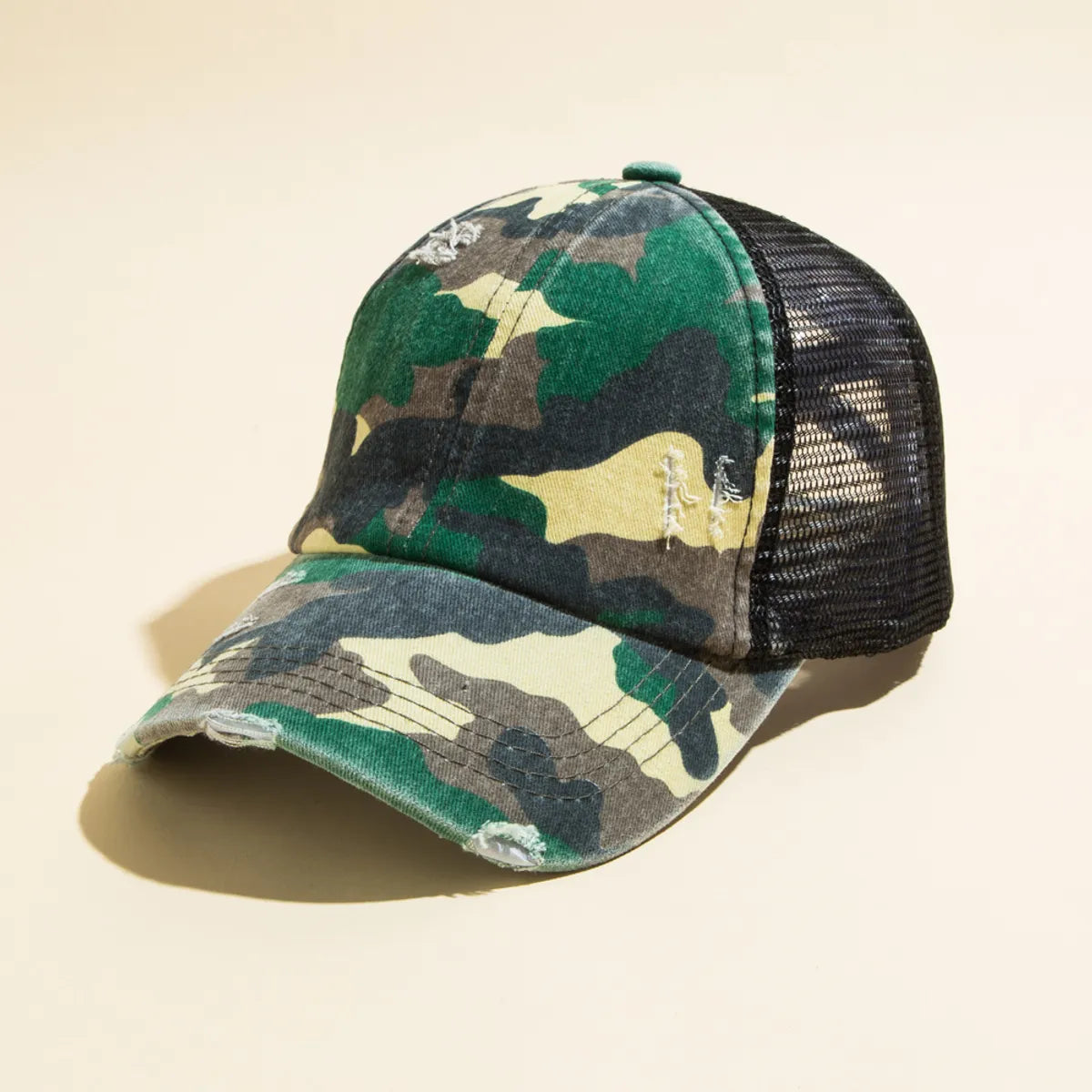 Unisex Casual Camouflage Polyester Baseball Cap