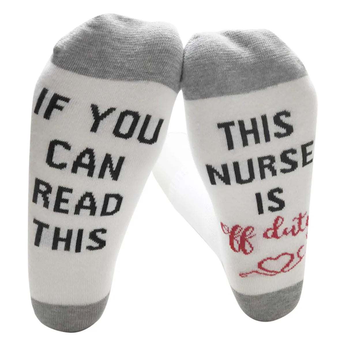 Unisex Casual Letter Cotton Crew Socks A Pair