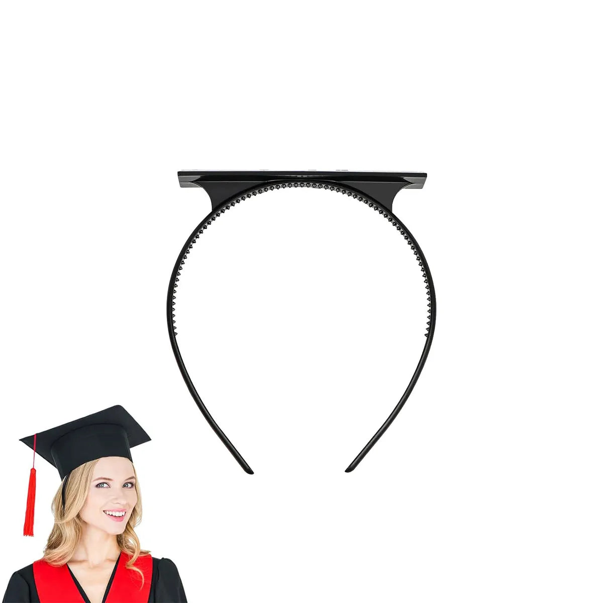 Unisex Casual Simple Style Solid Color Plastic Hair Band