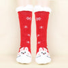 Unisex Christmas Cartoon Polyester Cotton Polyester Crew Socks A Pair