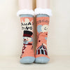 Unisex Christmas Cartoon Polyester Cotton Polyester Crew Socks A Pair