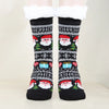 Unisex Christmas Cartoon Polyester Cotton Polyester Crew Socks A Pair