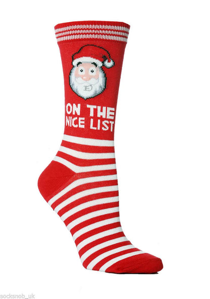 Unisex Christmas Santa Claus Elk Cotton Blending Jacquard Ankle Socks