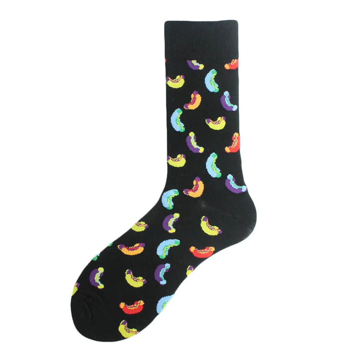 Unisex Commute Animal Cotton Crew Socks A Pair