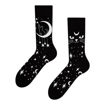 Unisex Cute Funny Cartoon Cotton Crew Socks A Pair