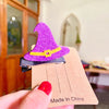 Unisex Cute Funny Pumpkin Bat Ghost Cloth Hair Clip