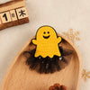 Unisex Cute Funny Pumpkin Bat Ghost Cloth Hair Clip