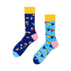 Unisex Cute Simple Style Cartoon Cotton Crew Socks A Pair