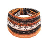 Unisex Ethnic Style Plaid Imitation Cotton Stripe Flowers Hair Band