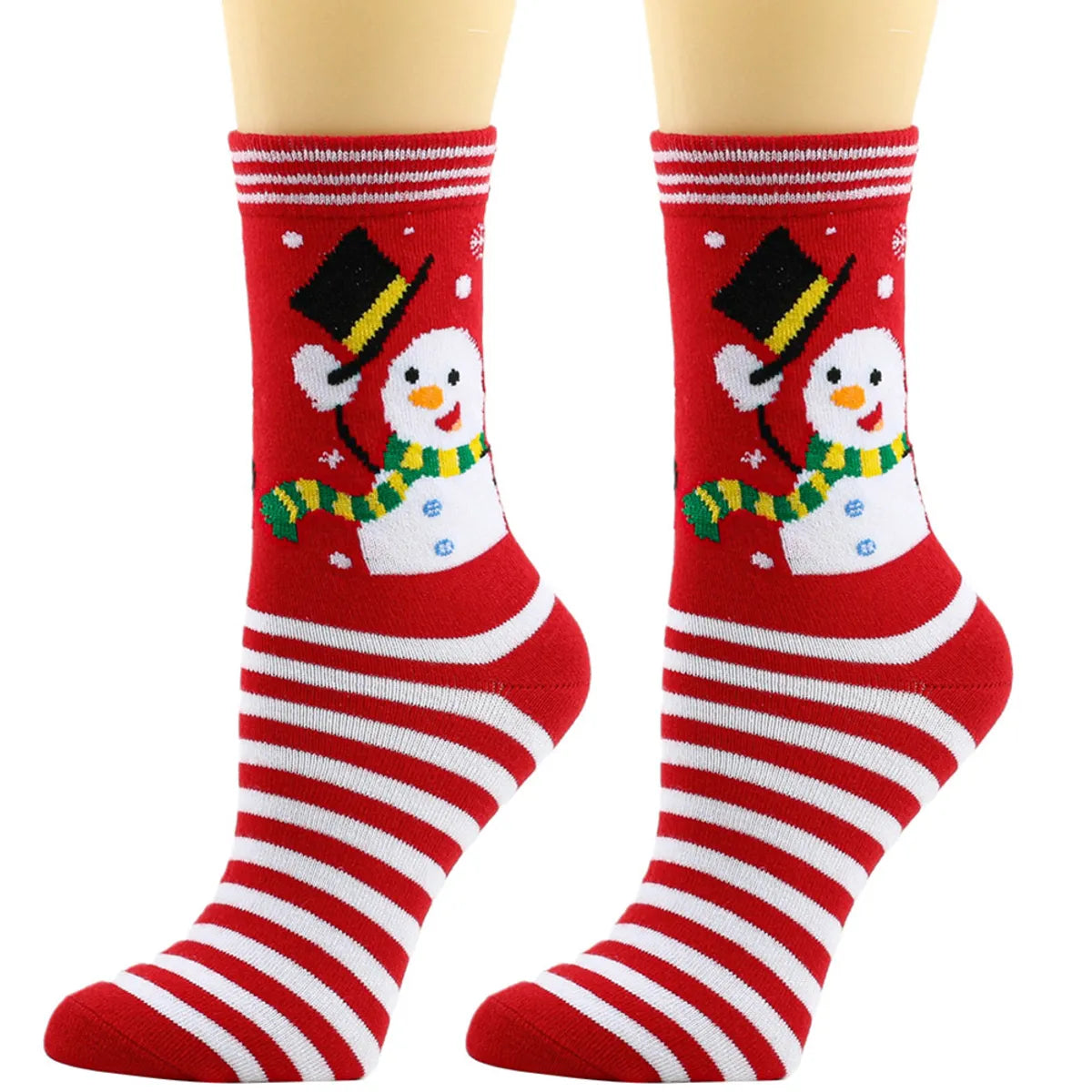 Unisex Fashion Santa Claus Elk Cotton Jacquard Socks Ankle Socks