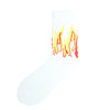 Unisex Hip-Hop Flame Cotton Ankle Socks A Pair