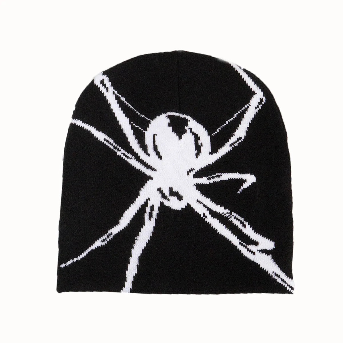 Unisex Hip-Hop Vintage Style Spider Eaveless Wool Cap