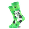 Unisex Simple Style Cat Watermelon Cotton Crew Socks A Pair