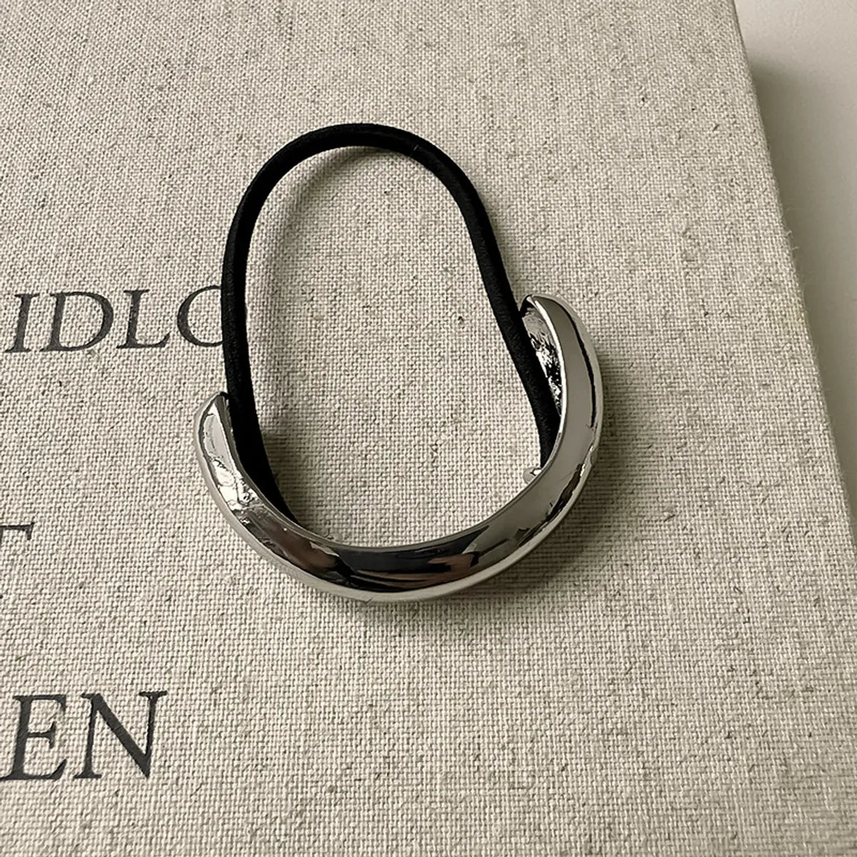 Unisex Simple Style Geometric Alloy Hair Tie