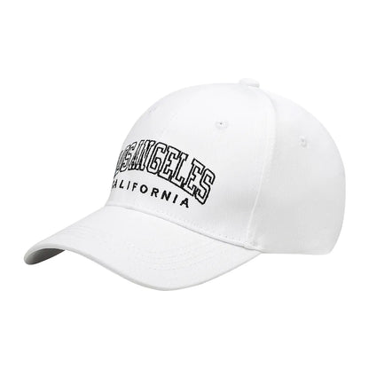 Unisex Simple Style Letter Embroidery Curved Eaves Baseball Cap