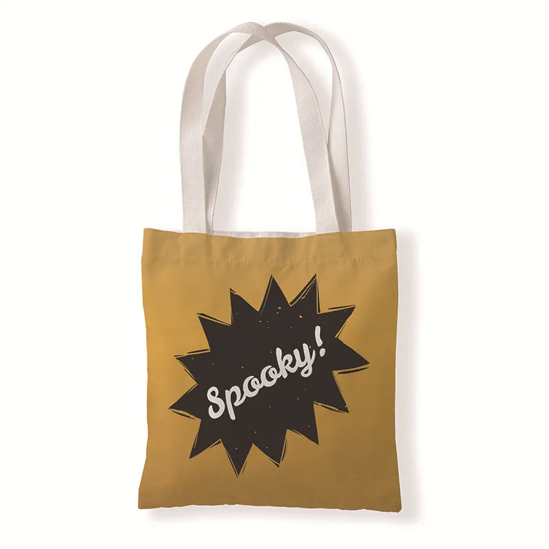 Unisex Simple Style Pumpkin Shopping Bags