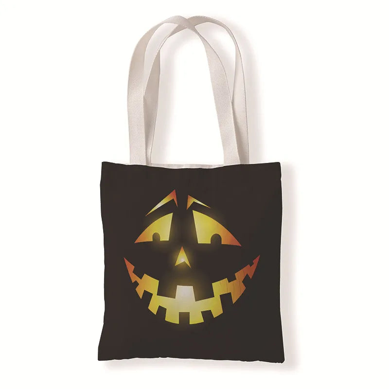 Unisex Simple Style Pumpkin Shopping Bags