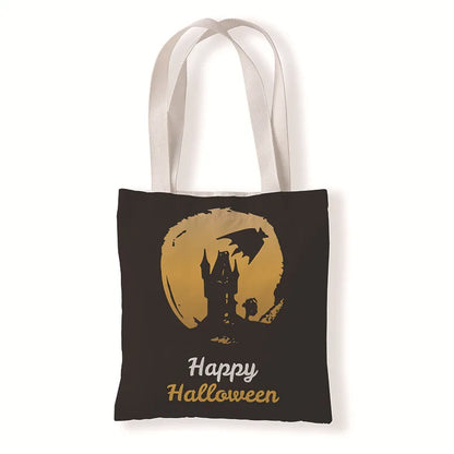 Unisex Simple Style Pumpkin Shopping Bags